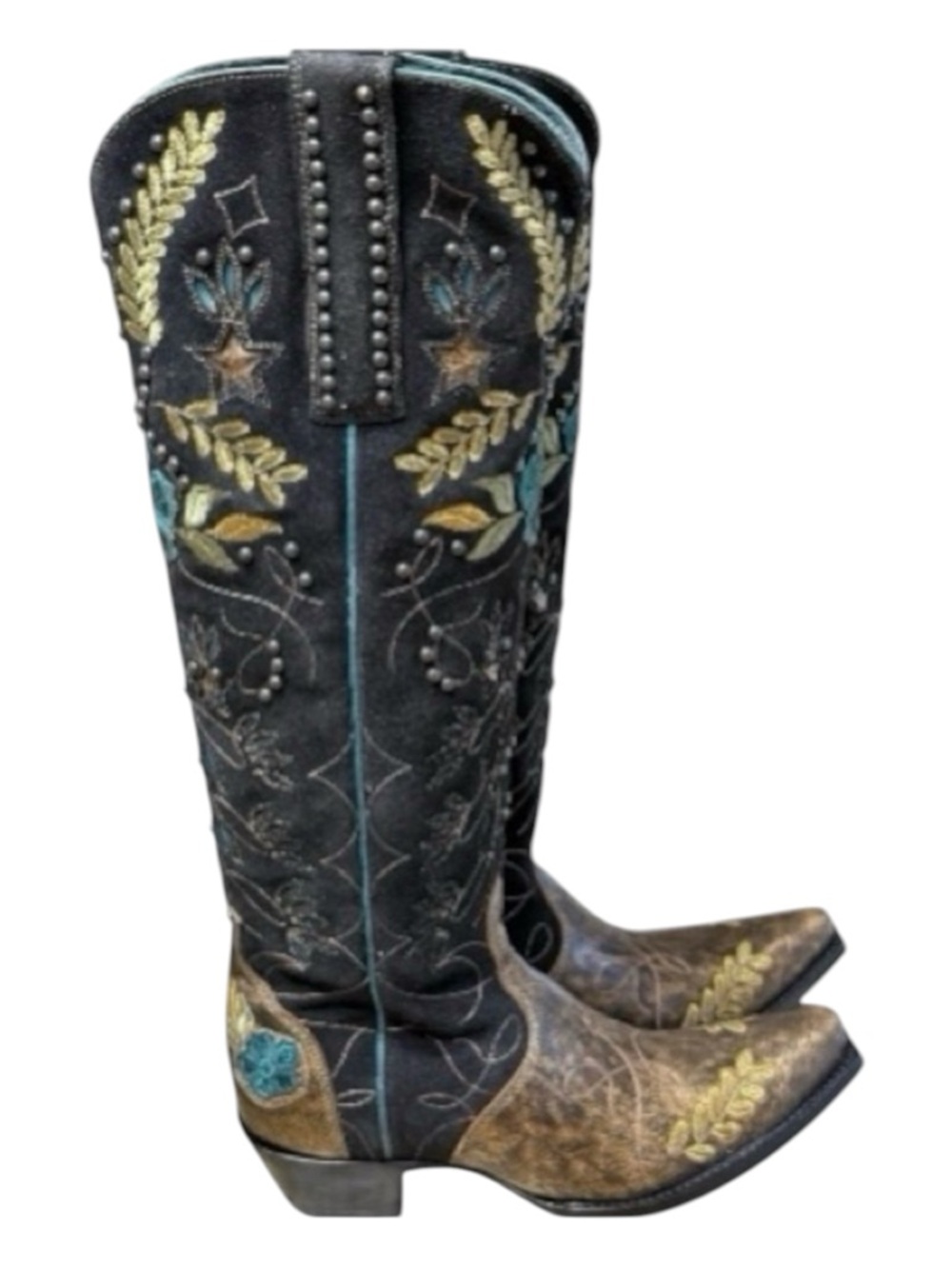 Old Gringo Women’s Full Bloom Embroidered Tall Western Cowboy Boots NWT
